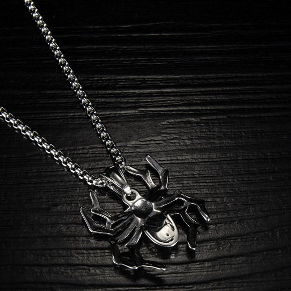 men spider necklace - Picture 4 of 6